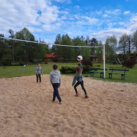 Prázdninový dům Przy Jeziorze Z Prywatna Plaza W Borach Tucholskich Alicja Wczasy Z Dziecmi Nowe Luksusowe Na Skraju Jeziora I Lasu *