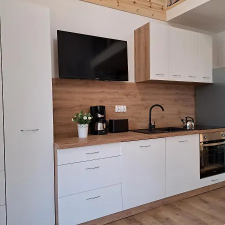 Przy Jeziorze Z Prywatna Plaza W Borach Tucholskich Alicja Wczasy Z Dziecmi Nowe Luksusowe Na Skraju Jeziora I Lasu Hébergement de vacances *