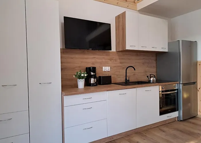 Przy Jeziorze Z Prywatna Plaza W Borach Tucholskich Alicja Wczasy Z Dziecmi Nowe Luksusowe Na Skraju Jeziora I Lasu Semesterbostad *