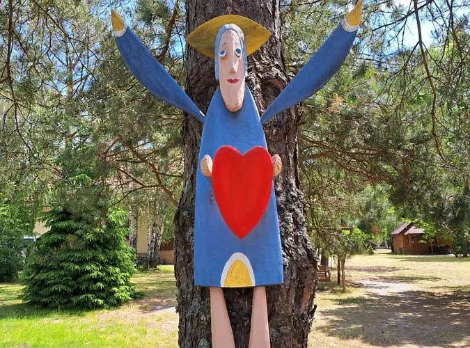 Przy Jeziorze Z Prywatna Plaza W Borach Tucholskich Alicja Wczasy Z Dziecmi Nowe Luksusowe Na Skraju Jeziora I Lasu Ostrowite (Chojnice)