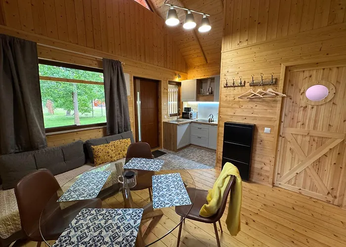 Przy Jeziorze Z Prywatna Plaza W Borach Tucholskich Alicja Wczasy Z Dziecmi Nowe Luksusowe Na Skraju Jeziora I Lasu * Ostrowite (Chojnice)