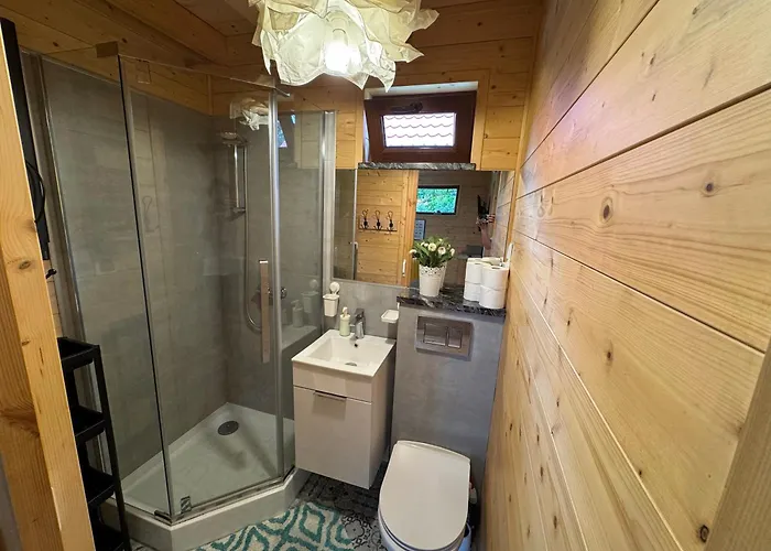 Przy Jeziorze Z Prywatna Plaza W Borach Tucholskich Alicja Wczasy Z Dziecmi Nowe Luksusowe Na Skraju Jeziora I Lasu Semesterbostad